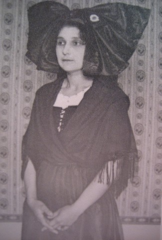 Emilie Sibaud en alsacienne - 1921