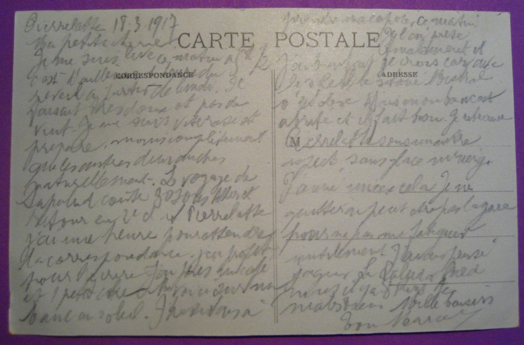 Carte postale 18.03.17 - Pierrelatte 2